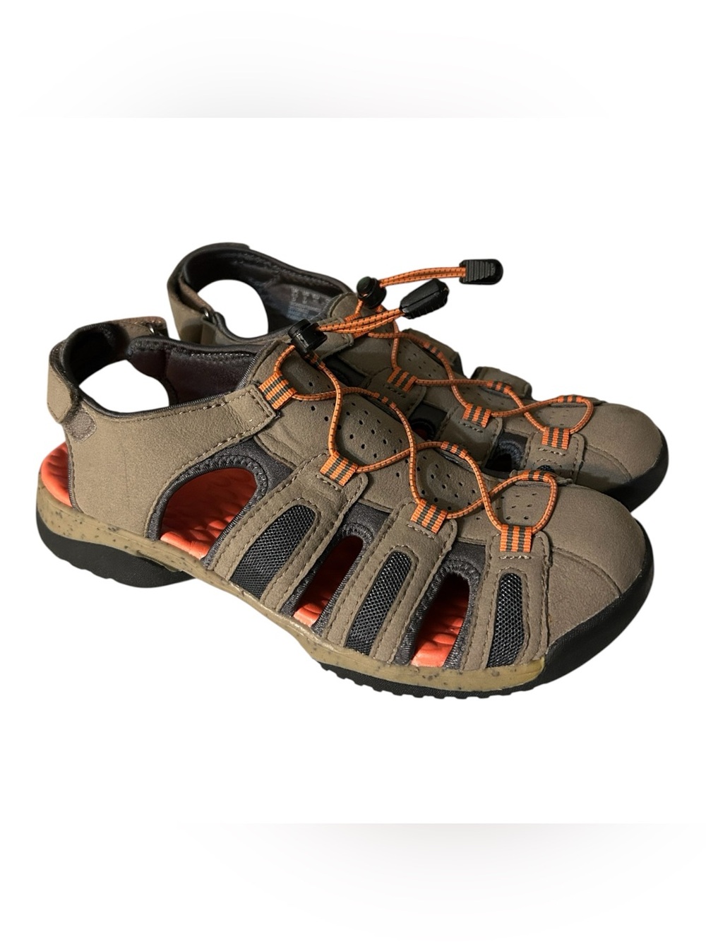 Clark’s Womans Tuvia Melon Closed-Toe Sports Sandals sz 6.5 nwot